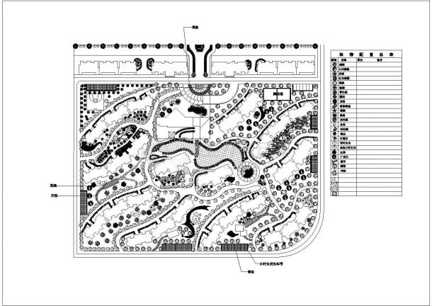 【綠化設(shè)計(jì)施工圖】某公園植物配置綠化設(shè)計(jì)施工圖_土木在線(xiàn)