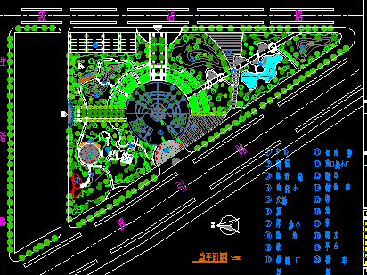 小公園綠化設(shè)計(jì)圖紙免費(fèi)下載 - 園林綠化及施工