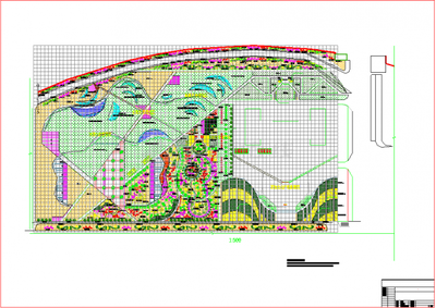 某地工廠廠區(qū)綠化設(shè)計施工圖